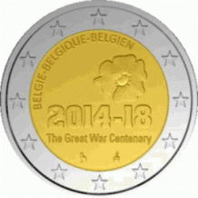 images/productimages/small/Belgie 2 Euro 2014.gif